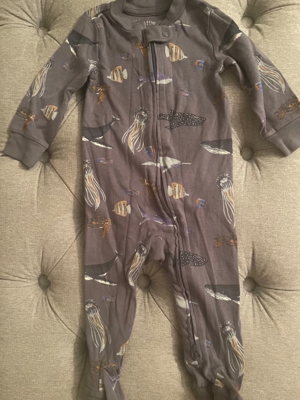 3pc Carter's Little Planet Organic Cotton 2-Way Zip Sleepers Bundle